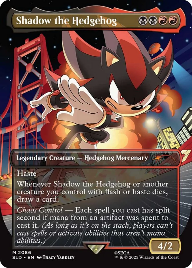 Shadow the Hedgehog (Secret Lair Drop) - Magic: The Gathering in TCG Land México