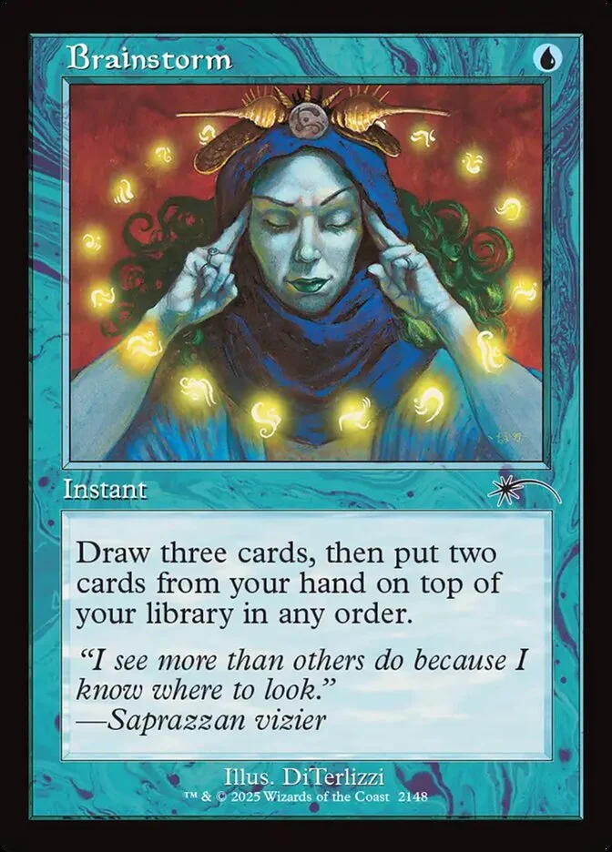 Brainstorm — All printings & prices — TCG Land
