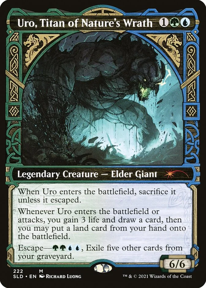 Uro, Titan of Nature's Wrath (Secret Lair Drop) - Magic: The Gathering in TCG Land