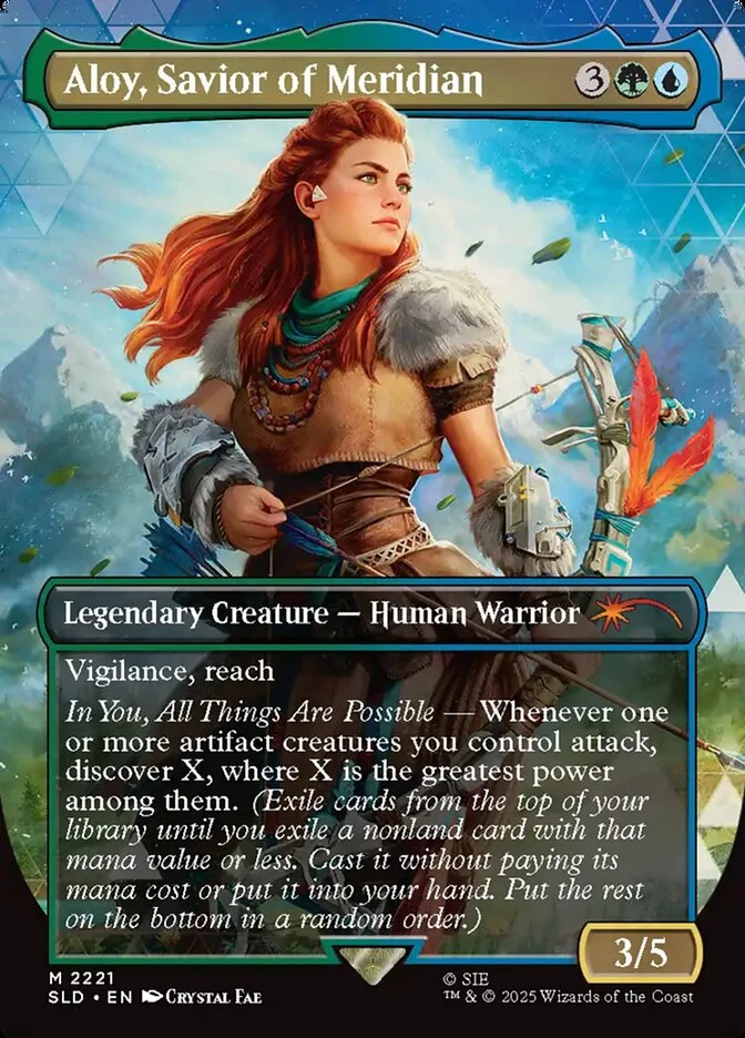 Aloy, Savior of Meridian (Secret Lair Drop) - Magic: The Gathering in TCG Land México