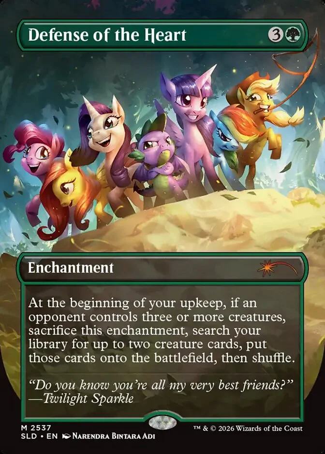 Defense of the Heart (Secret Lair Drop) - Magic: The Gathering in TCG Land México