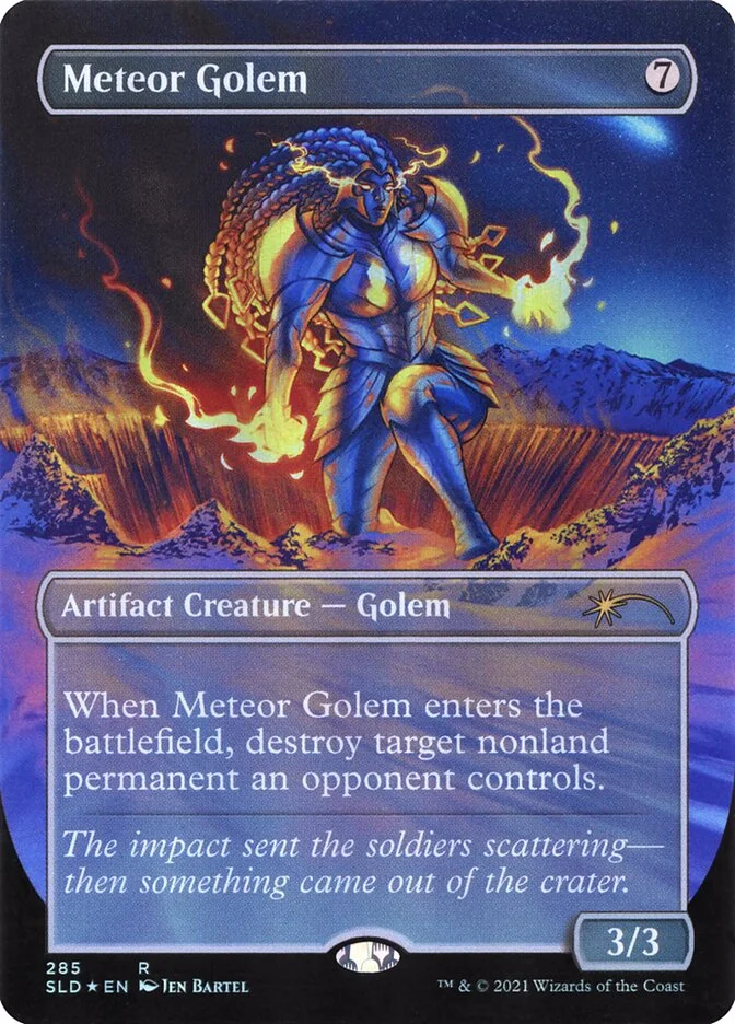 Meteor Golem (Secret Lair Drop) - Magic: The Gathering in TCG Land