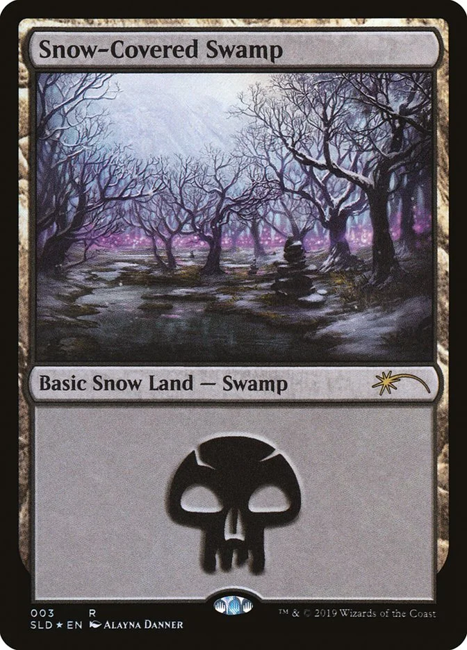 Snow-Covered Swamp (Secret Lair Drop) - Magic: The Gathering in TCG Land