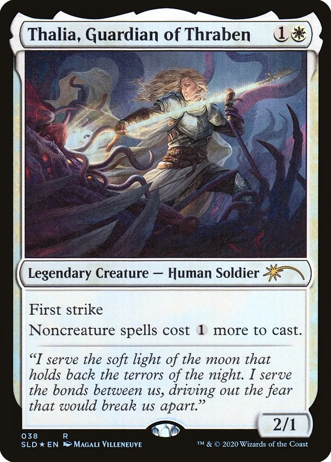 Thalia, Guardian of Thraben (Secret Lair Drop) - Magic: The Gathering in TCG Land