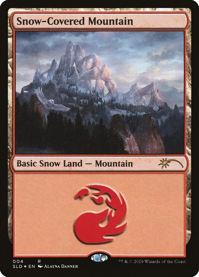 Snow-Covered Mountain (Secret Lair Drop) - Magic: The Gathering in TCG Land México