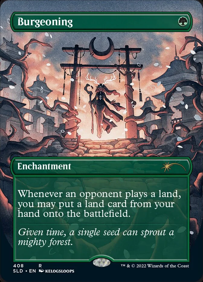 Burgeoning (Secret Lair Drop) - Magic: The Gathering in TCG Land