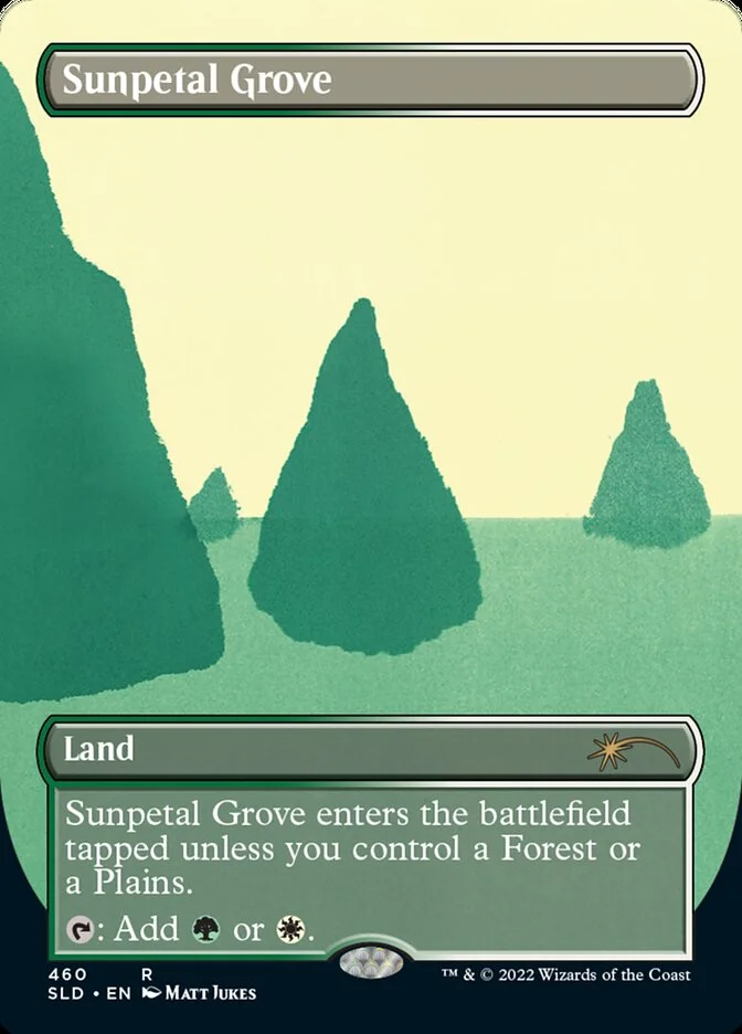 Sunpetal Grove (Secret Lair Drop) - Magic: The Gathering in TCG Land