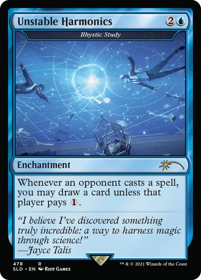 Rhystic Study (Secret Lair Drop) - Magic: The Gathering in TCG Land