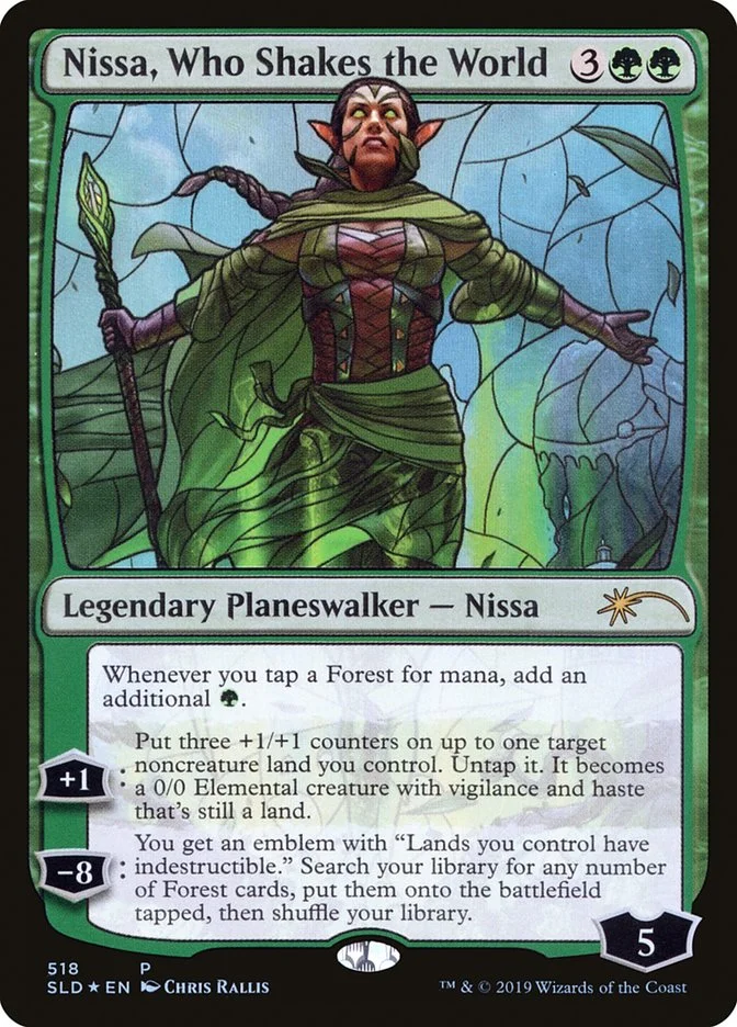 Nissa, Who Shakes the World (Secret Lair Drop) - Magic: The Gathering in TCG Land