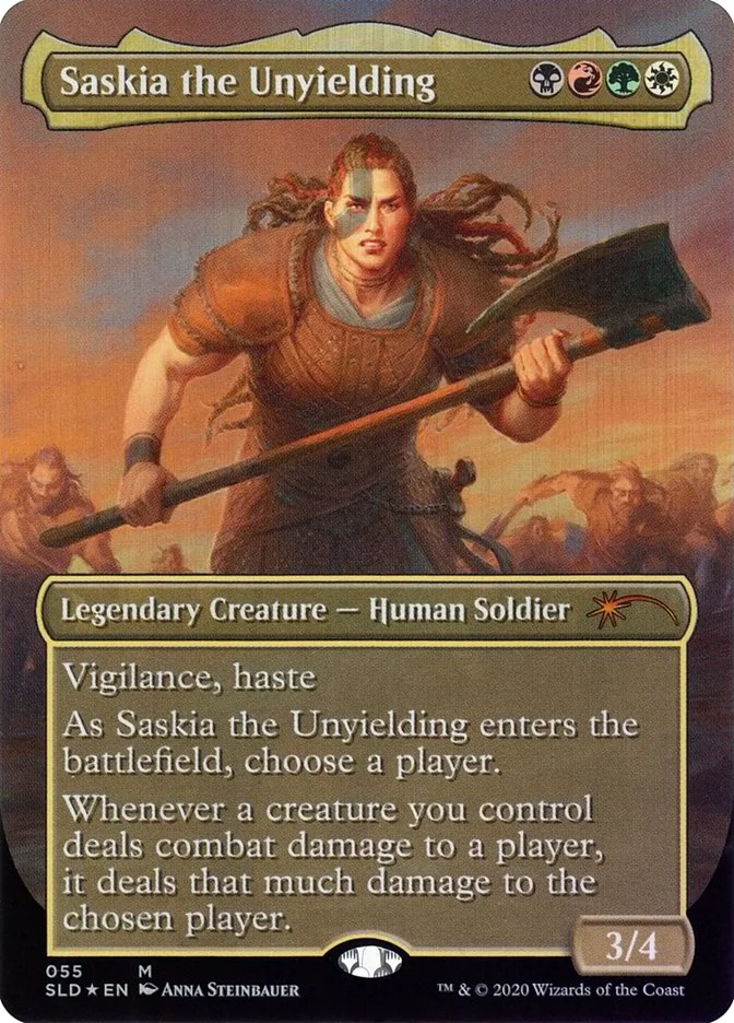 Saskia the Unyielding (Secret Lair Drop) - Magic: The Gathering in TCG Land