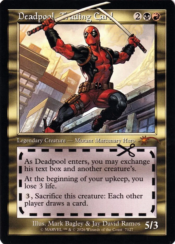 Deadpool, Trading Card — All printings & prices — TCG Land