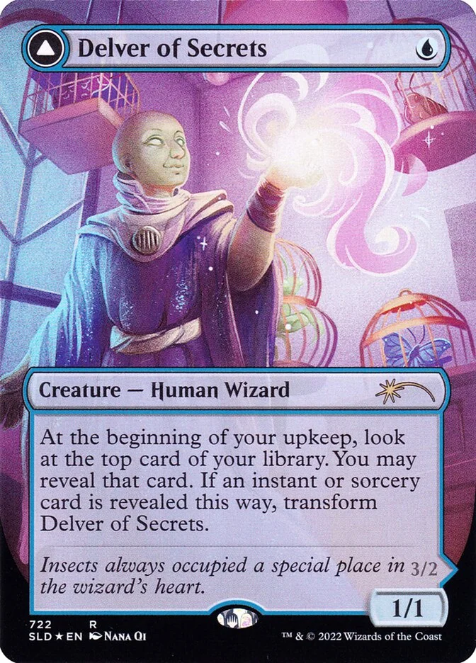 Delver of Secrets (Secret Lair Drop) - Magic: The Gathering in TCG Land