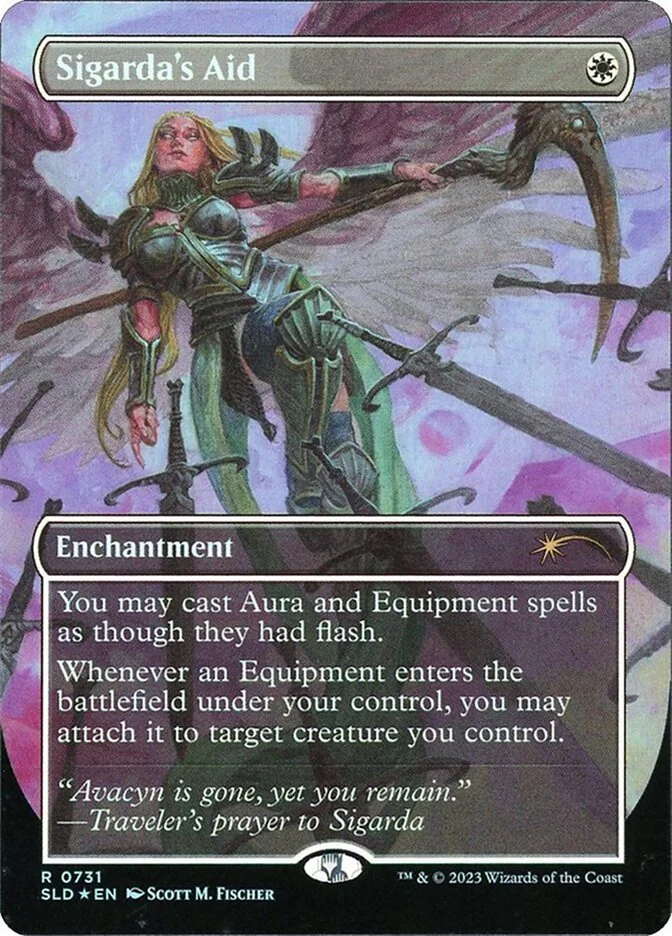 Sigarda's Aid (Secret Lair Drop) - Magic: The Gathering in TCG Land