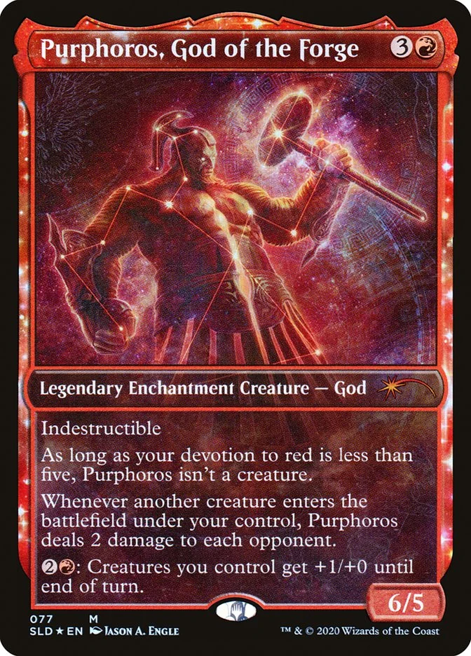 Purphoros, God of the Forge (Secret Lair Drop) - Magic: The Gathering in TCG Land