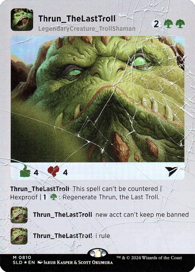 Thrun, the Last Troll (Secret Lair Drop) - Magic: The Gathering in TCG Land