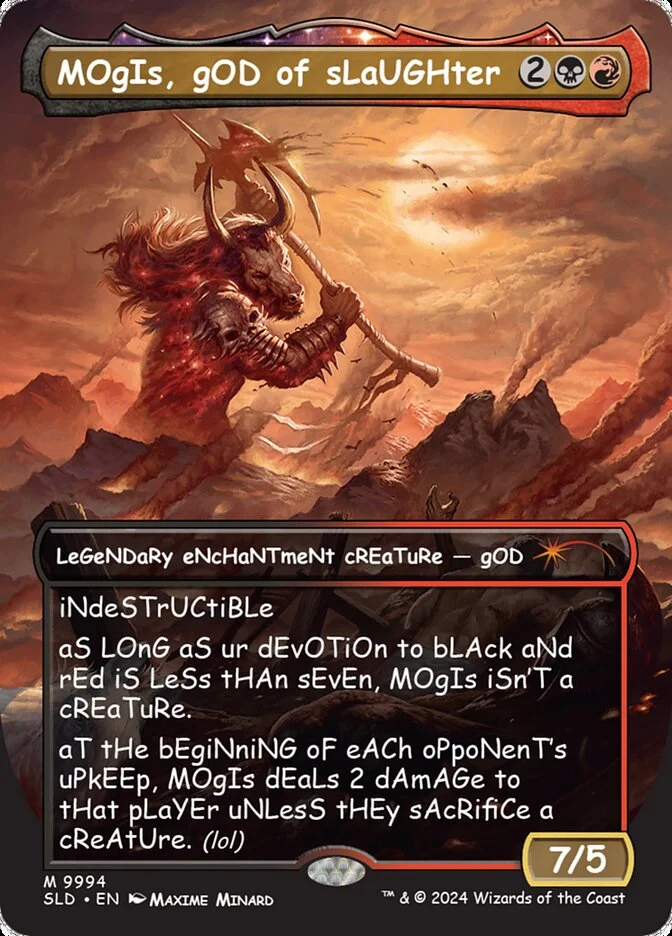Mogis, God of Slaughter (Secret Lair Drop) - Magic: The Gathering in TCG Land México