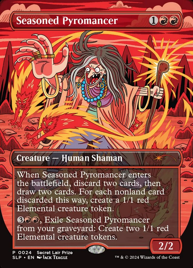 Seasoned Pyromancer (Secret Lair Showdown) - Magic: The Gathering in TCG Land