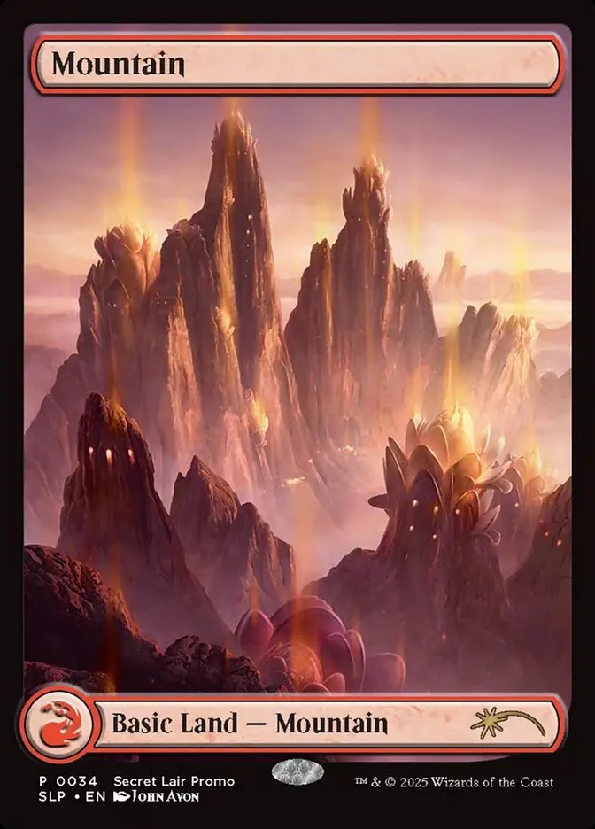 Mountain (Secret Lair Promo) - Magic: The Gathering in TCG Land México