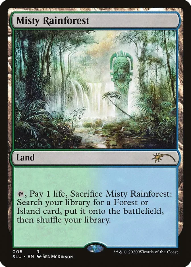 Misty Rainforest (Secret Lair: Ultimate Edition) - Magic: The Gathering in TCG Land