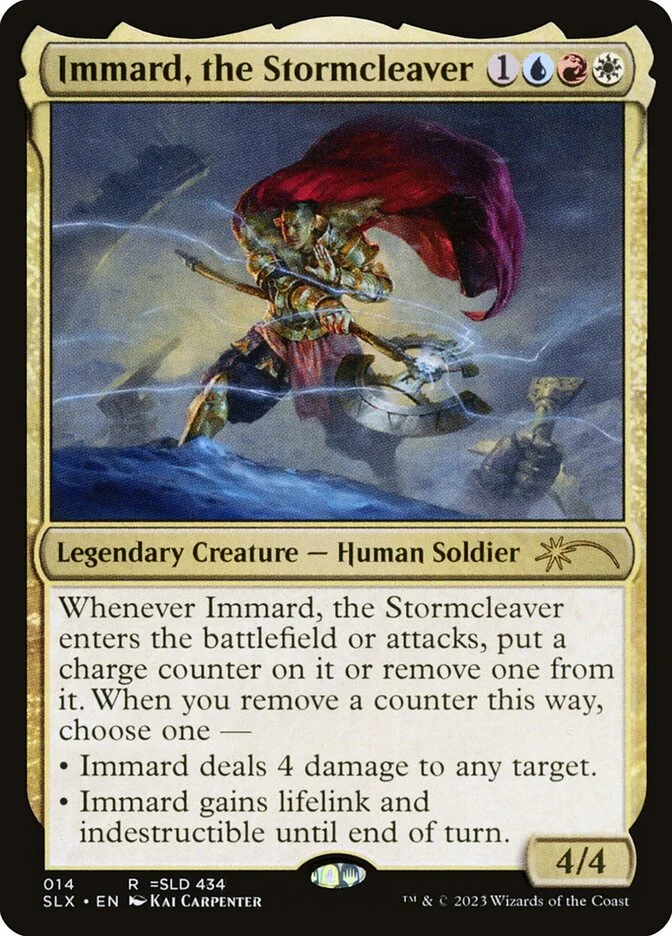 Immard, the Stormcleaver (Universes Within) - Magic: The Gathering in TCG Land