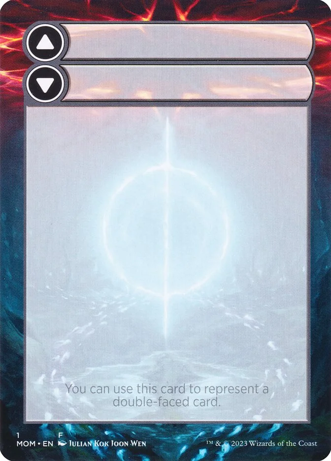 Double-Faced Substitute Card (March of the Machine Substitute Cards) - Magic: The Gathering in TCG Land