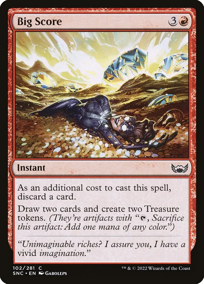 Big Score (Streets of New Capenna) - Magic: The Gathering in TCG Land