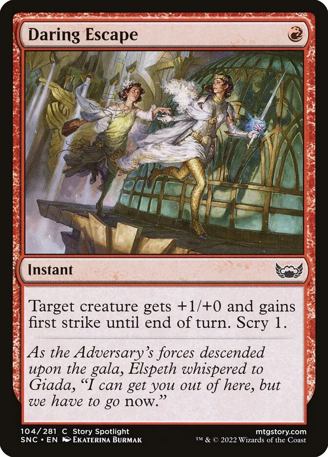 Daring Escape (Streets of New Capenna) - Magic: The Gathering in TCG Land