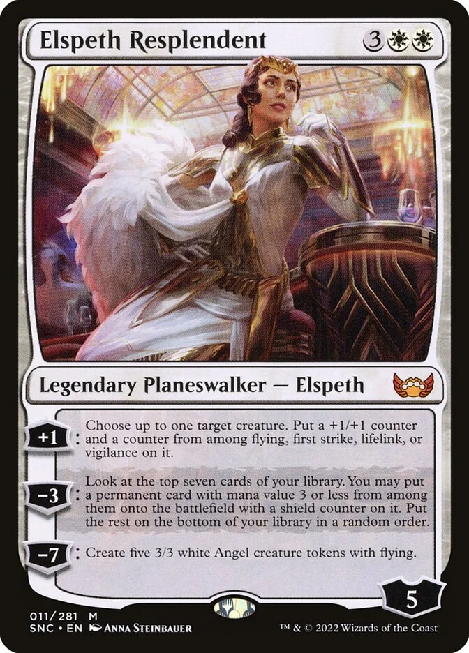 Elspeth Resplendent (Streets of New Capenna) - Magic: The Gathering in TCG Land