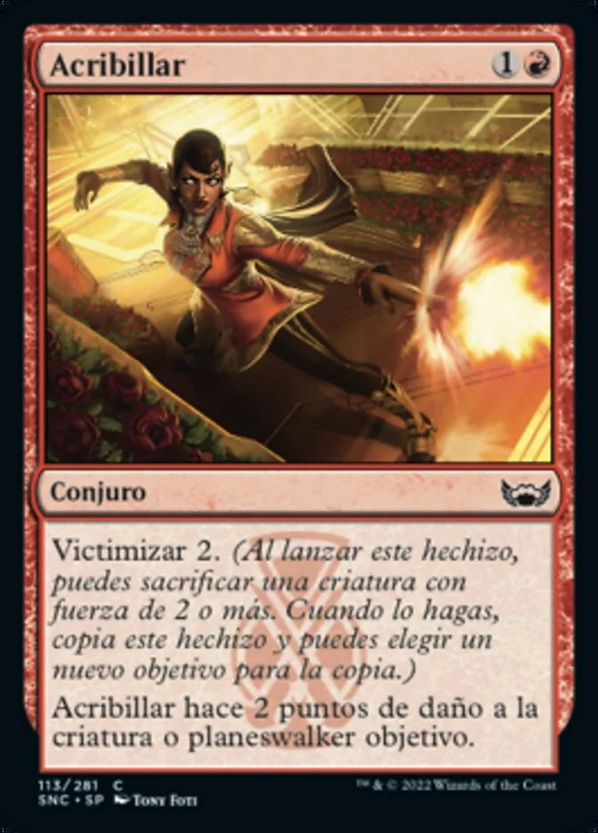 Acribillar (Streets of New Capenna) - Magic: The Gathering in TCG Land