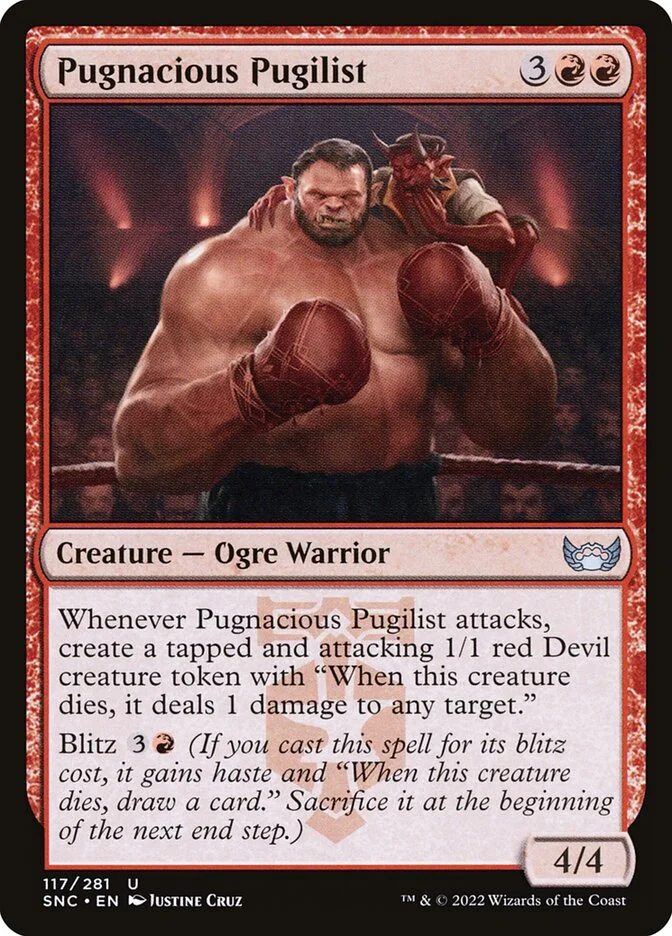 Pugnacious Pugilist (Streets of New Capenna) - Magic: The Gathering in TCG Land