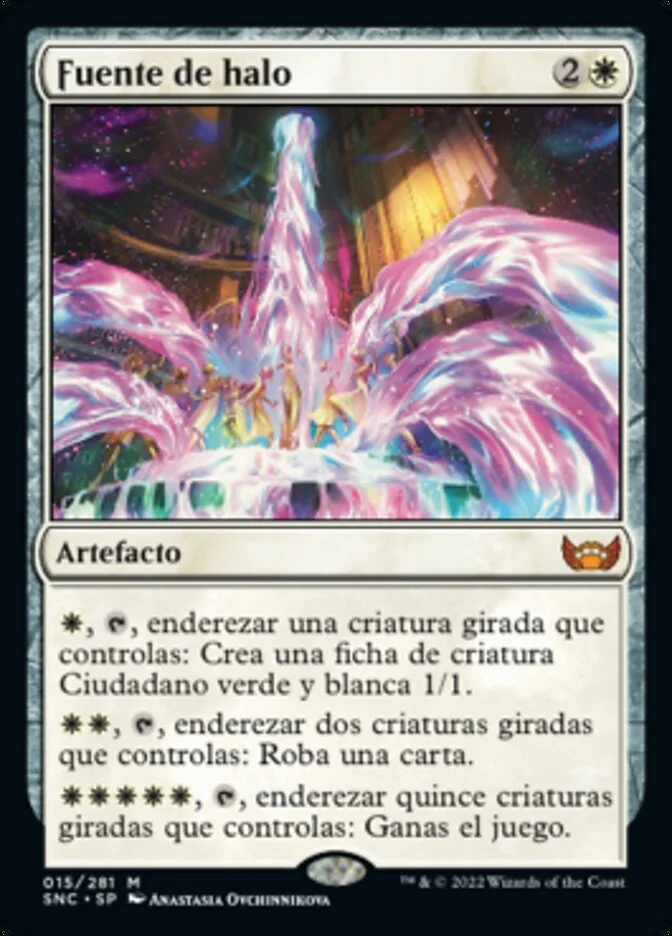 Fuente de halo (Streets of New Capenna) - Magic: The Gathering in TCG Land
