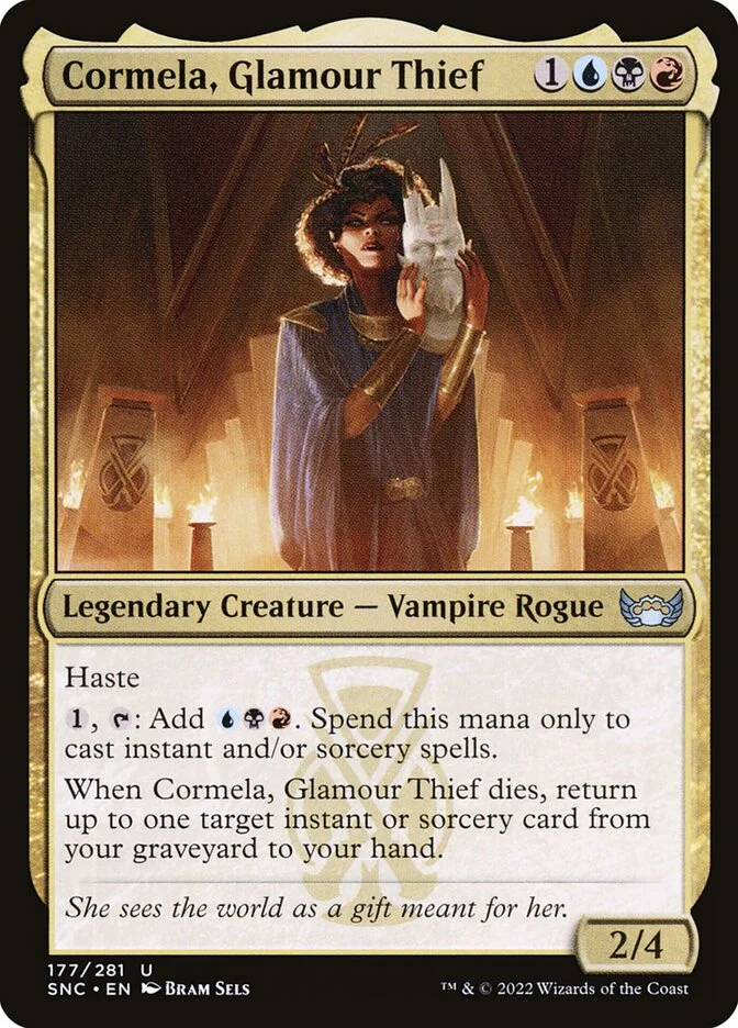 Cormela, Glamour Thief (Streets of New Capenna) - Magic: The Gathering in TCG Land