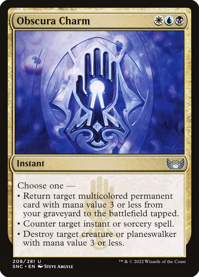Obscura Charm (Streets of New Capenna) - Magic: The Gathering in TCG Land México