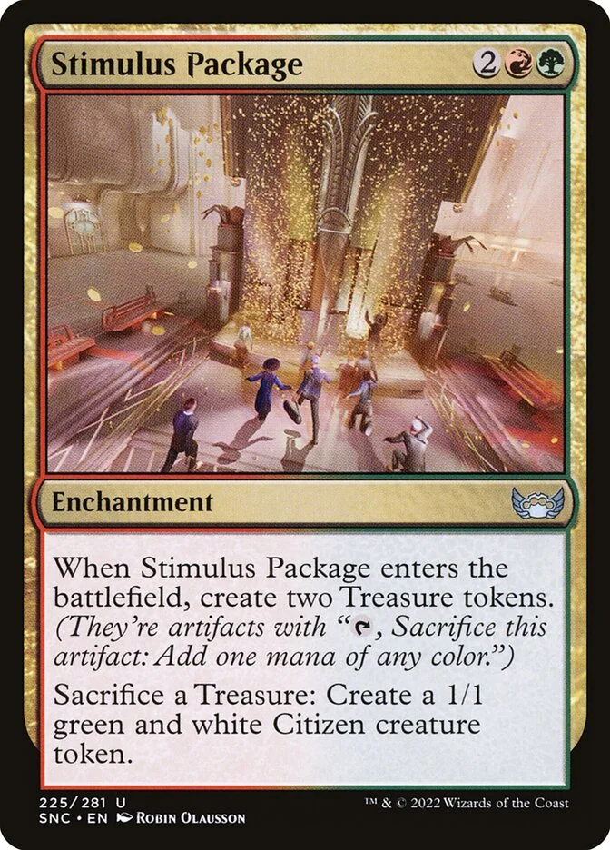 Stimulus Package (Streets of New Capenna) - Magic: The Gathering in TCG Land