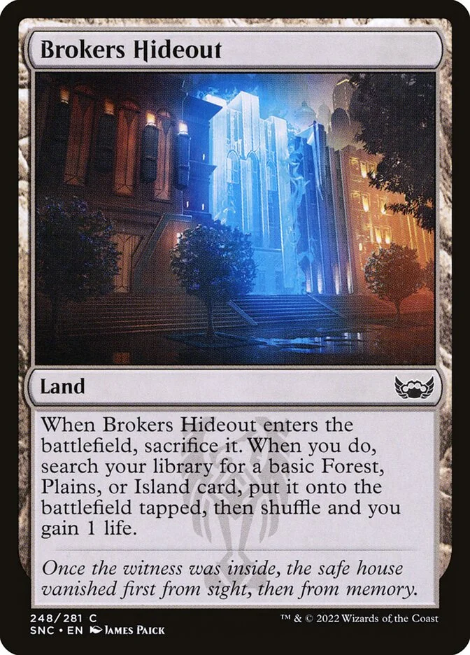 Brokers Hideout (Streets of New Capenna) - Magic: The Gathering in TCG Land México