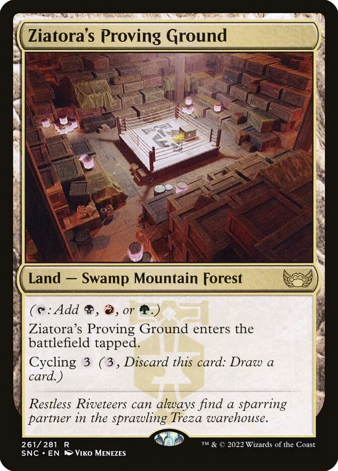 Ziatora's Proving Ground (Streets of New Capenna) - Magic: The Gathering in TCG Land