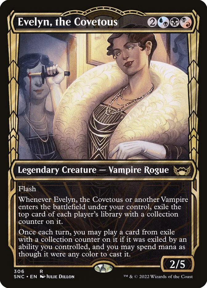 Evelyn, the Covetous (Streets of New Capenna) - Magic: The Gathering in TCG Land