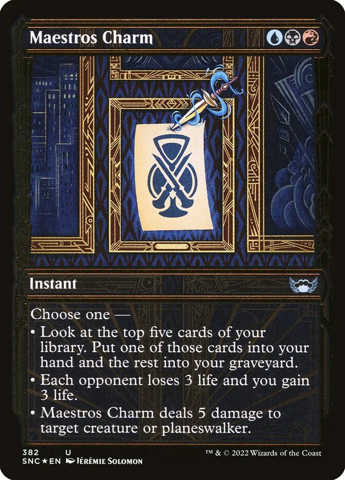 Maestros Charm (Streets of New Capenna) - Magic: The Gathering in TCG Land