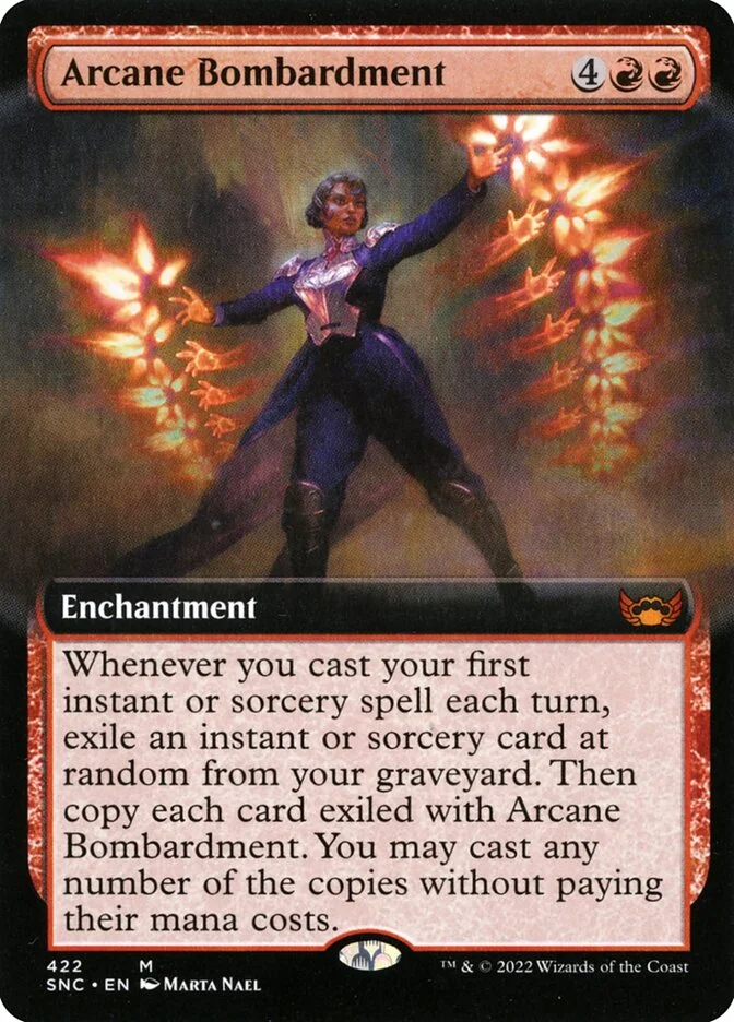 Arcane Bombardment (Streets of New Capenna) - Magic: The Gathering in TCG Land