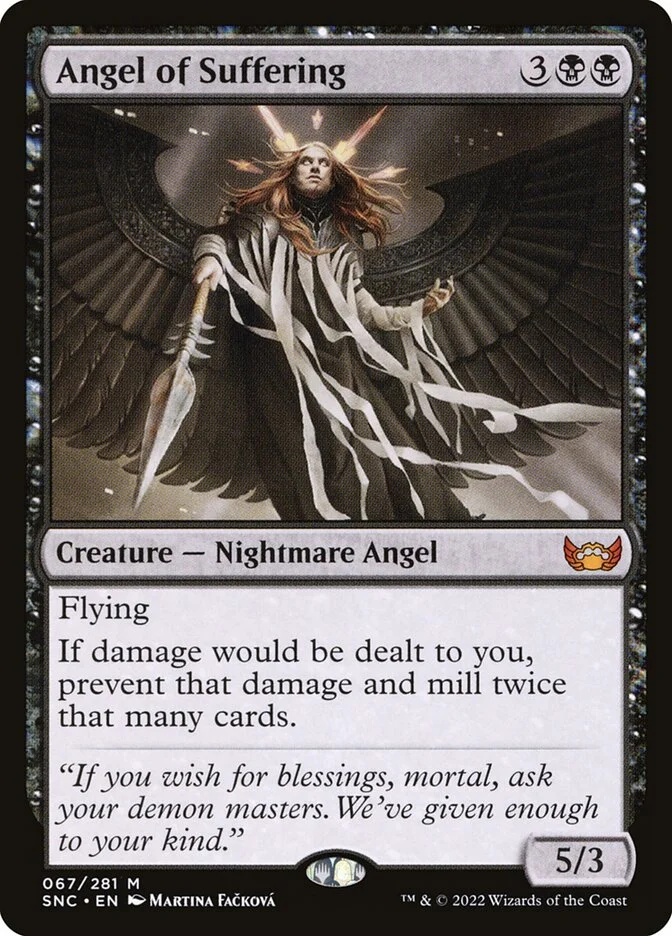 Angel of Suffering (Streets of New Capenna) - Magic: The Gathering in TCG Land
