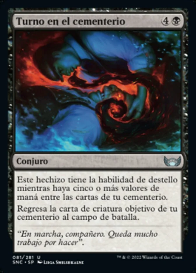 Turno en el cementerio (Streets of New Capenna) - Magic: The Gathering in TCG Land