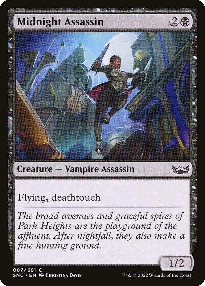 Midnight Assassin (Streets of New Capenna) - Magic: The Gathering in TCG Land