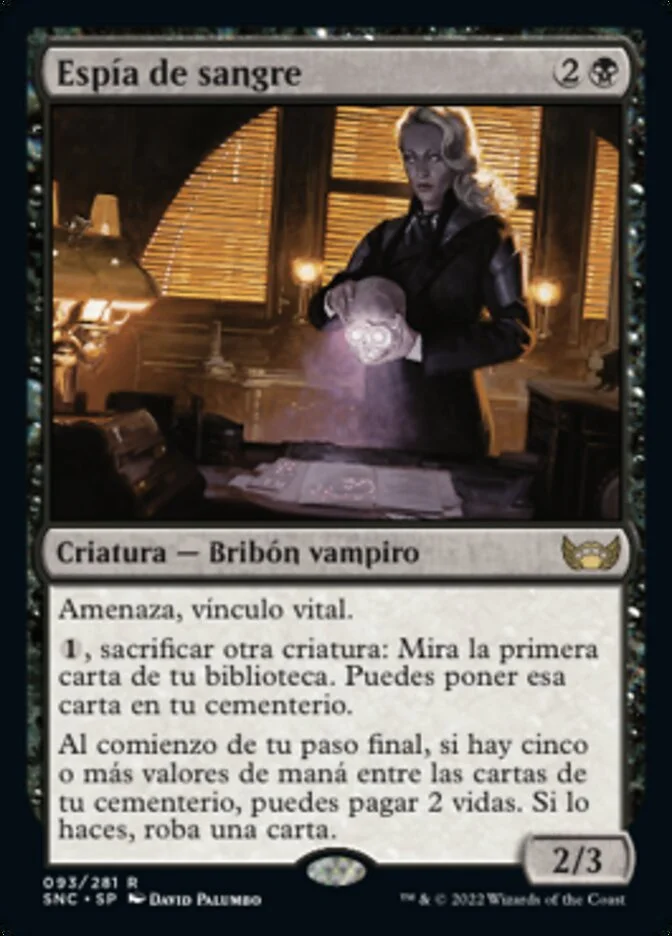 Espía de sangre (Streets of New Capenna) - Magic: The Gathering in TCG Land