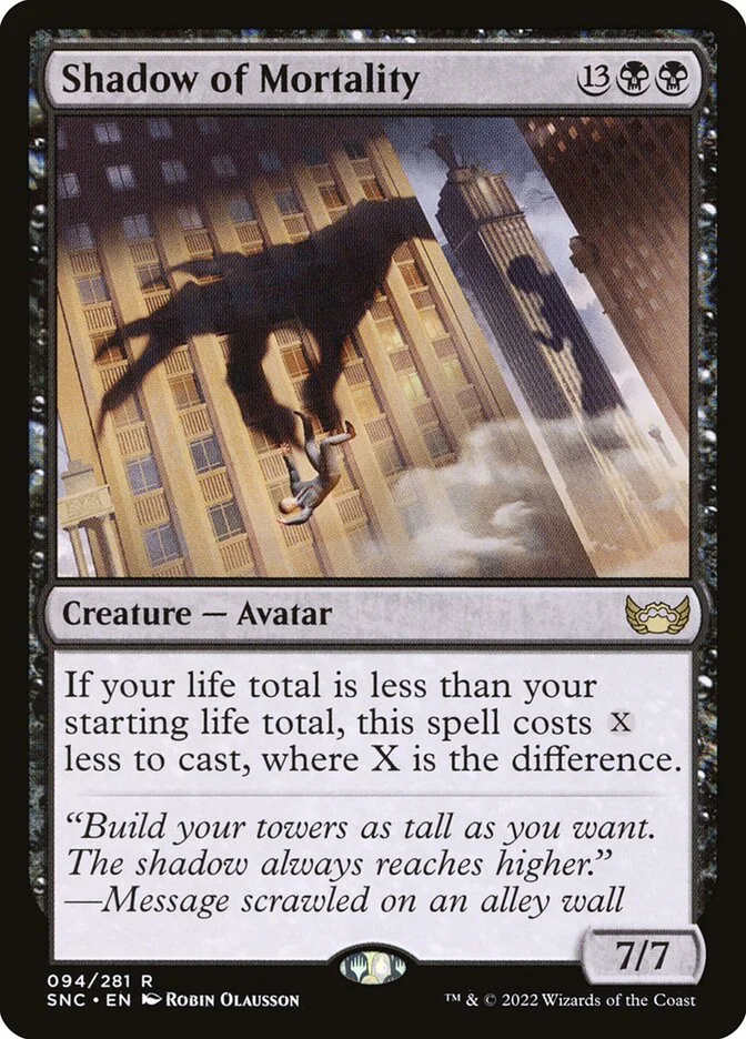 Shadow of Mortality (Streets of New Capenna) - Magic: The Gathering in TCG Land