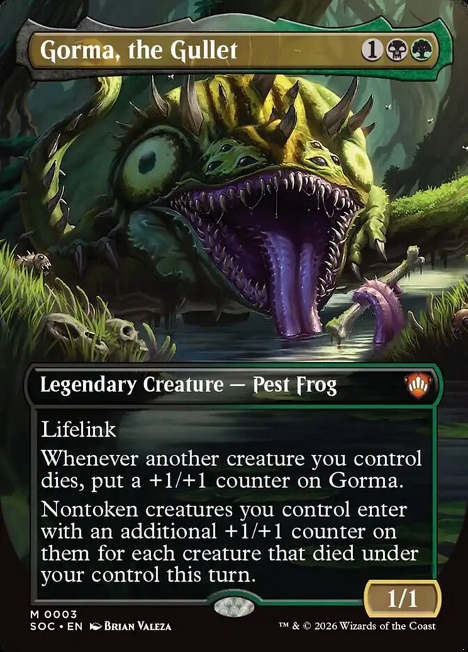 Gorma, the Gullet (Secrets of Strixhaven Commander) - Magic: The Gathering in TCG Land México