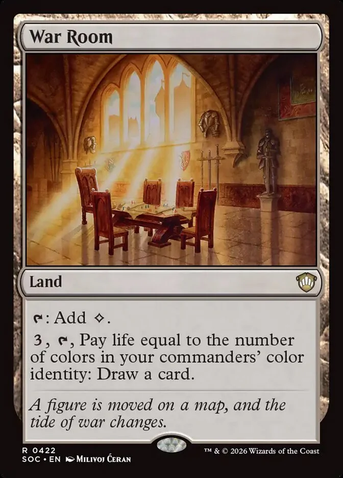 War Room All printings & prices TCG Land War Room All printings & prices TCG Land