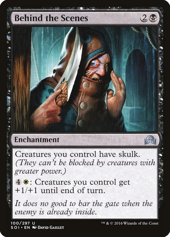 Behind the Scenes (Shadows over Innistrad) - Magic: The Gathering in TCG Land