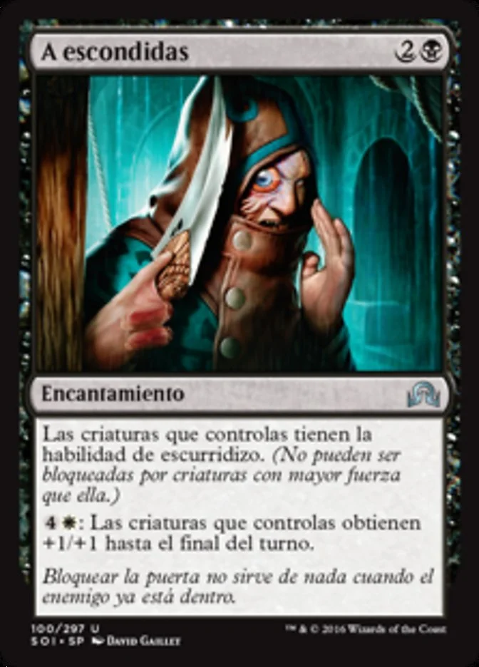 A escondidas (Shadows over Innistrad) - Magic: The Gathering in TCG Land