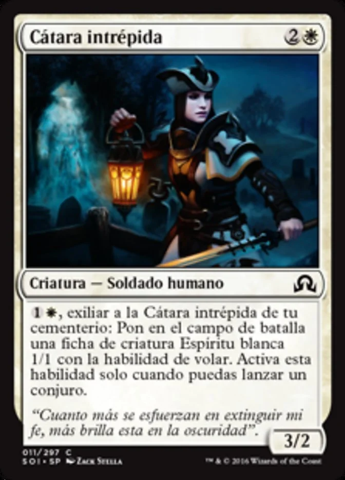 Cátara intrépida (Shadows over Innistrad) - Magic: The Gathering in TCG Land