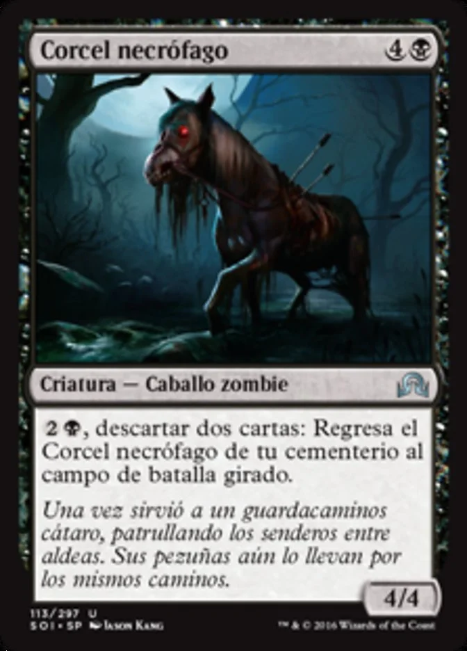 Corcel necrófago (Shadows over Innistrad) - Magic: The Gathering in TCG Land México